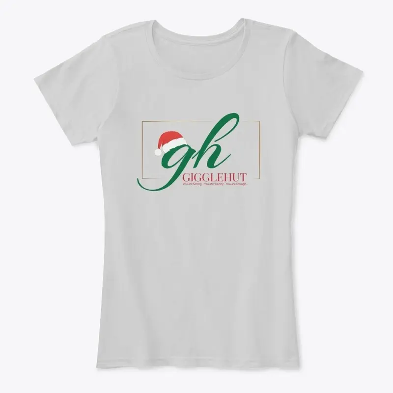 Womens Comfort Tee Xmas Logo