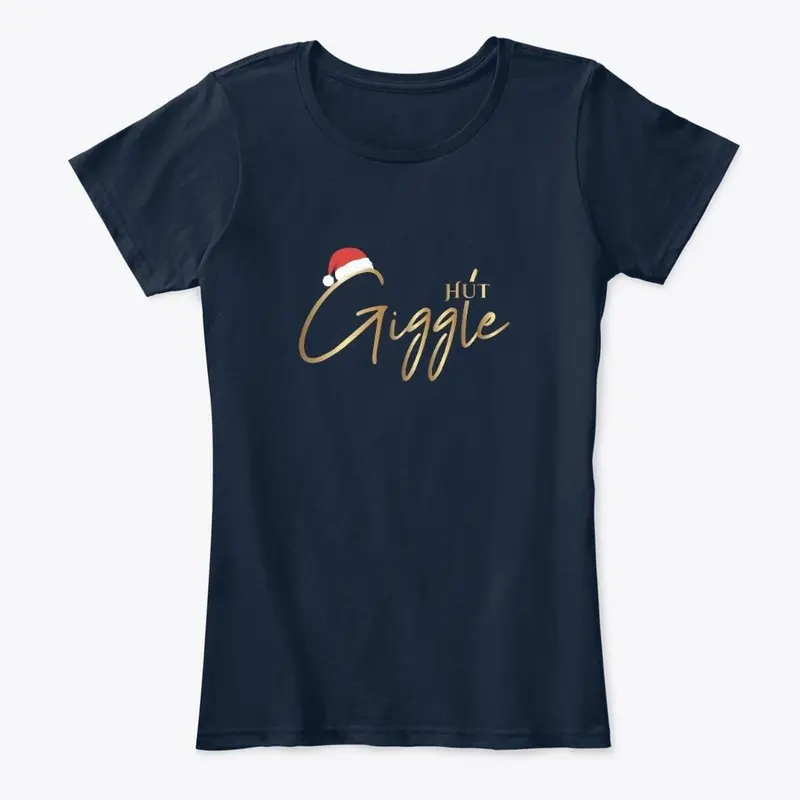 Womens Comfy shirt GiggleChristmas